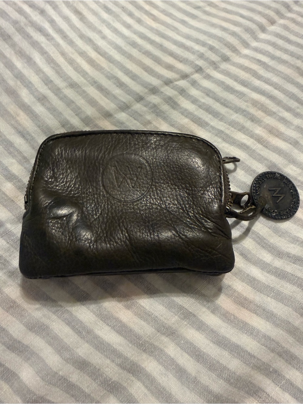 Venetian Card Wallet by Wanderers Travel Co in Olive